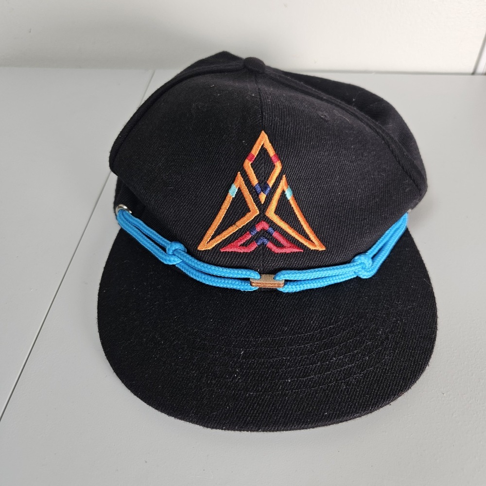 Findlay Airwave Digital Graphic Rope Laces Pocket Snap Back‎ Hat Cap Flat Bill